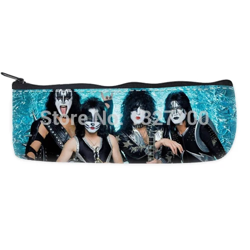 new promotion Rock KISS Band Pencil Case Bag decent | Канцтовары для офиса и дома