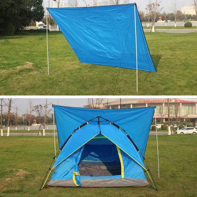 3 4 People Waterproof Mat Awning Outdoor Camping Beach mat Foldable
