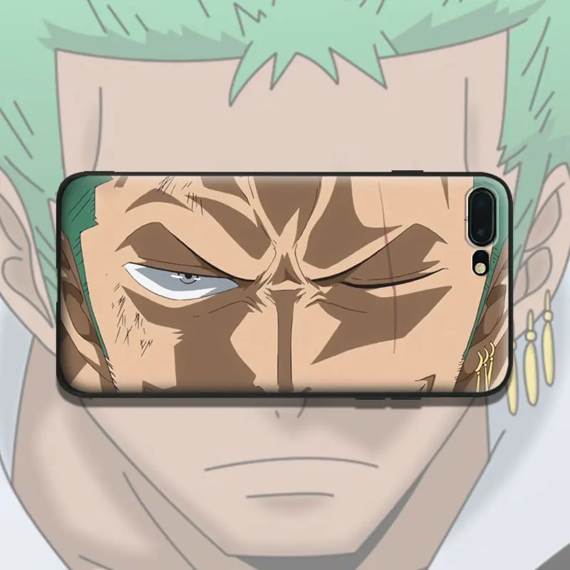 

ONE PIECE Roronoa Zoro Eye Soft Silicone Tpu Phone Case Shell Cover For Apple iPhone 5 5s Se 6 6s 7 8 Plus X XR XS MAX