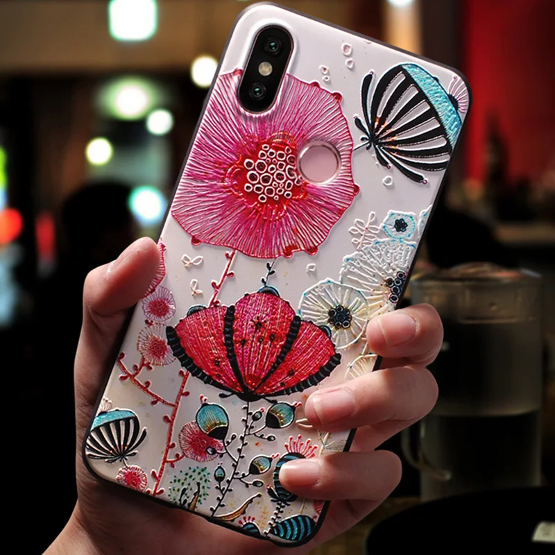 Мягкий ТПУ чехол для телефона Xiaomi Mi 5X A2 Lite A1 6X Redmi S2 6A 4A Plus 3S Note 3 4 6 Pro 4X 5 5A
