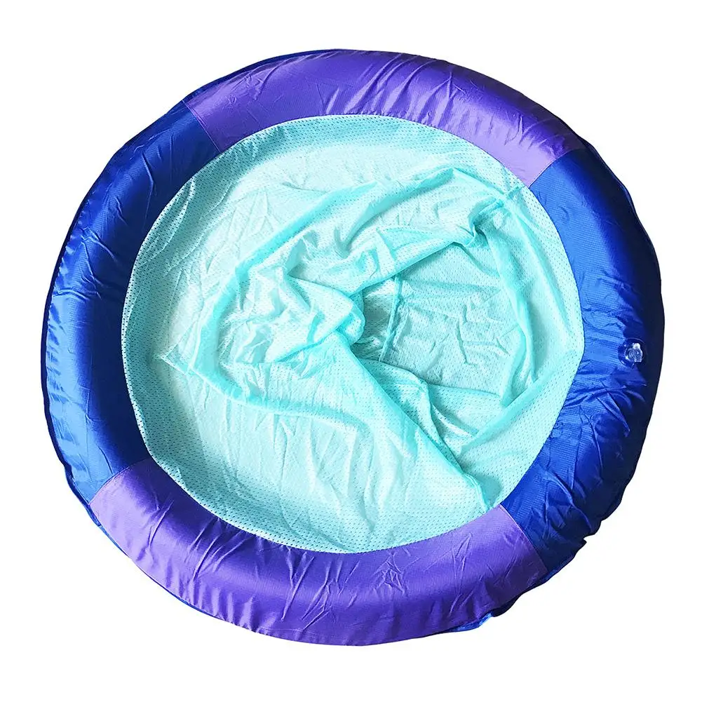 cheap Swimming Pool Floating Chair Mesh Recliner Cushion Bed Lounge Chair Mattress Hammock Water Sports toys Wholesale 4