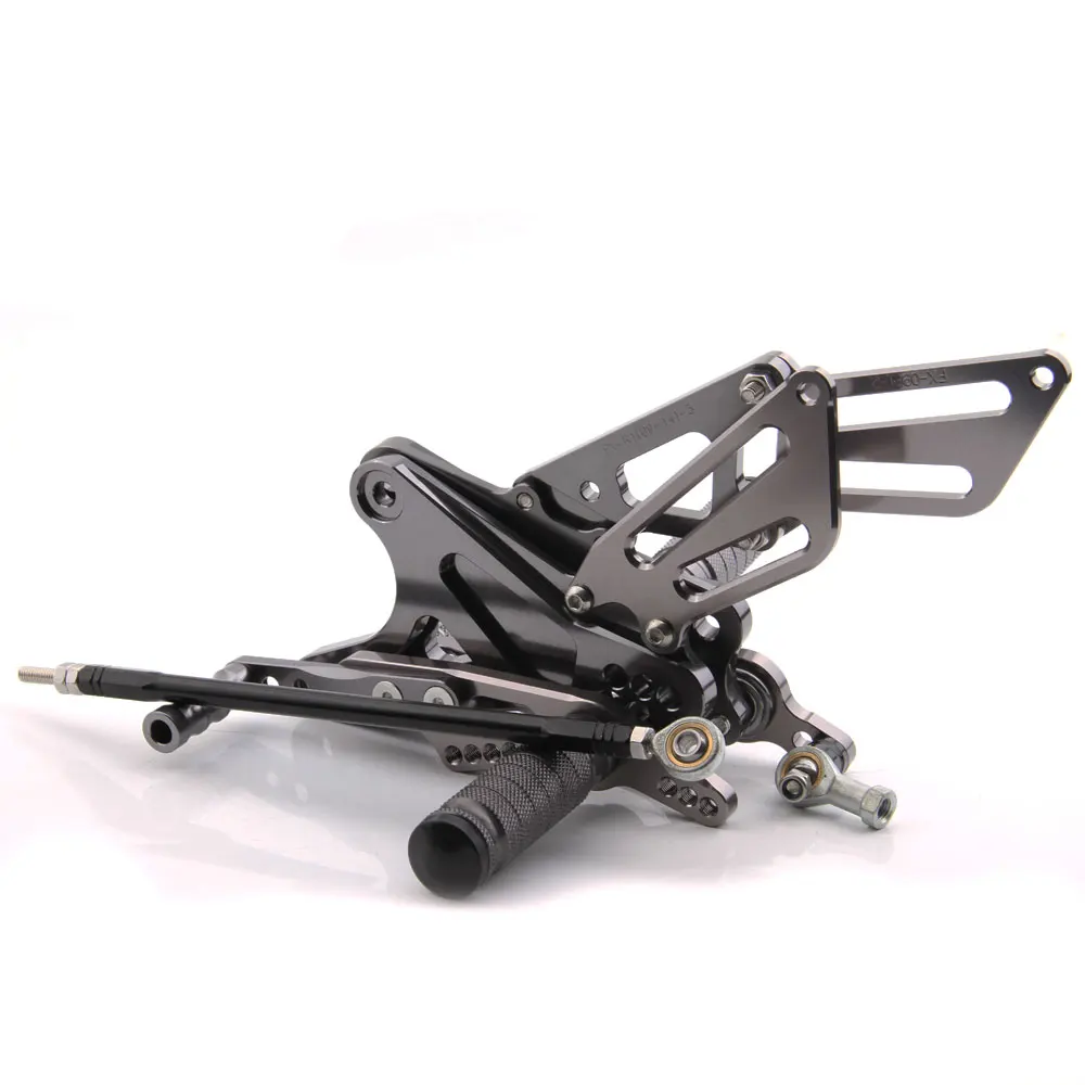 Регулируемая опора для ног из титана и алюминия с ЧПУ Yamaha YZF R1 2009 2010 2011 2012 2013