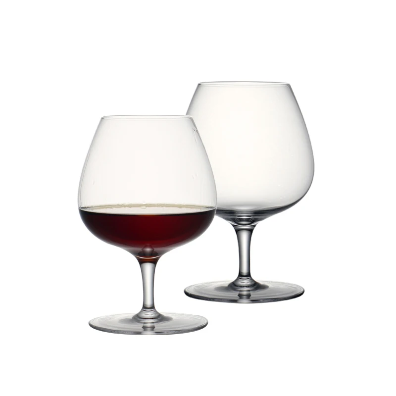 

Set of 2 15.3 ounce Handmade Blown Lead-free Crystal Glass Brandy Glass Brand Snifters 450ml