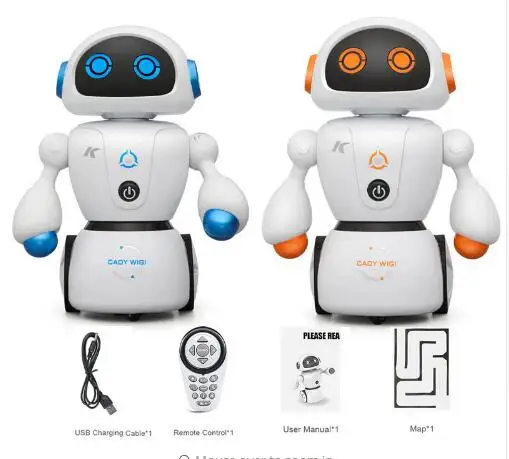 

New Intelligent Remote Control Programmable Dancing USB RC Robot T Vader Stormtrooper Model Toy For Kids Xmas New Year Gifts
