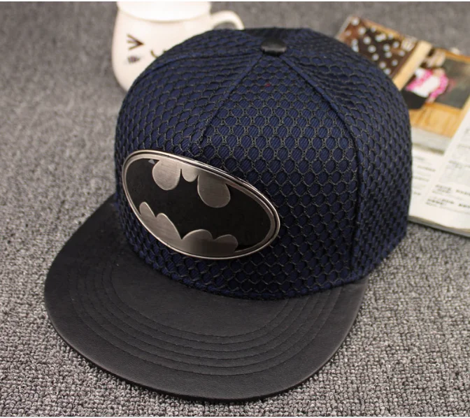 Стиль бренд хлопок Бэтмен Snapback хип-хоп шапка, кепка модная повседневная бейсбольная кепка Бэтмен головные уборы для мужчин и женщин подарок