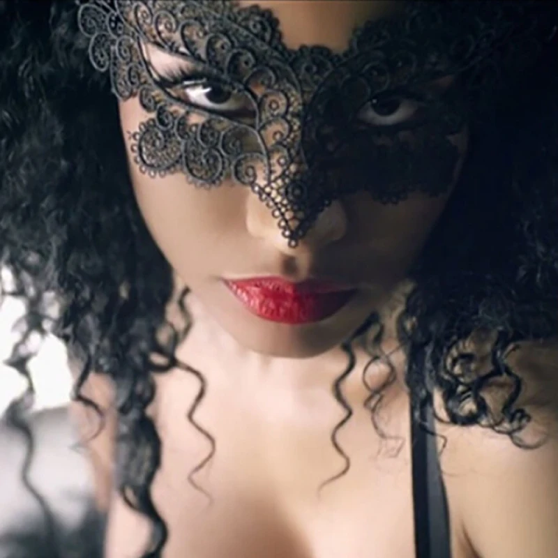Сексуальная черная маскарадный кружевной маска женщина-кошка, Вечерние Маски на Хэллоуин, карнавал, Таинственные Маски, аксессуары