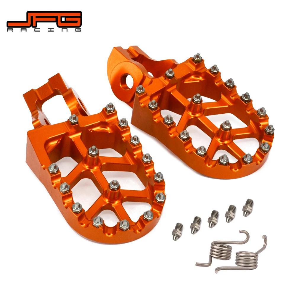 Motorcycle Foot Pegs Footpegs Pedals For KTM SX125 SXF XCF 350 450 16