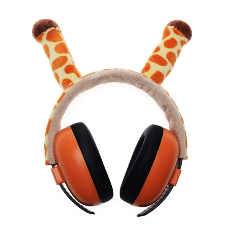 

Child Hearing Protector NRR 30DB Anti-noise Soft Earmuffs For Kids Noise Reduction Ear Protection Earmuff Sleeping