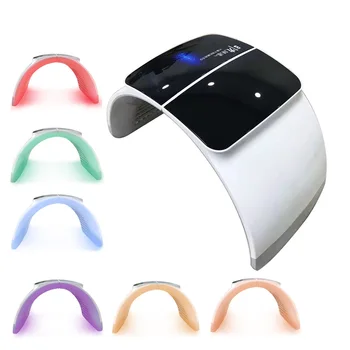 

2019 hot sale Skin Rejuvenation LED PDT bio-light therapy 7 color lights led facial mask PDT for salon use