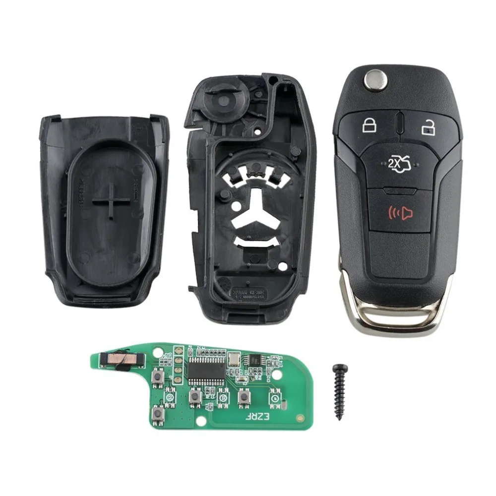 

For Ford 4-key Folding Remote Key Fob N5F-A08TAA 315 frequency Remote Car Key Fob