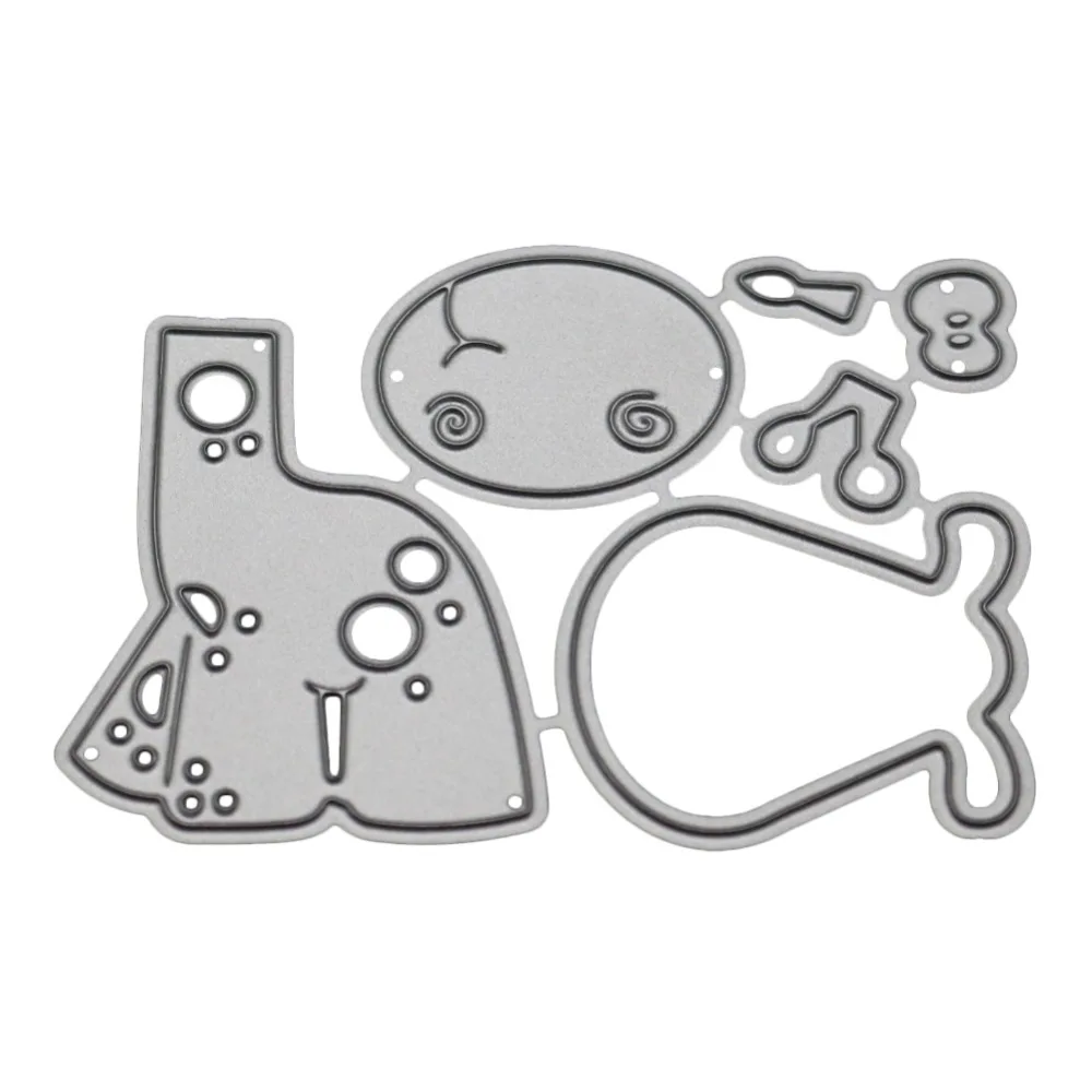 Милый жираф фон для резки металла штампы DIY Fustelle Metalliche скрапбукинга тиснение