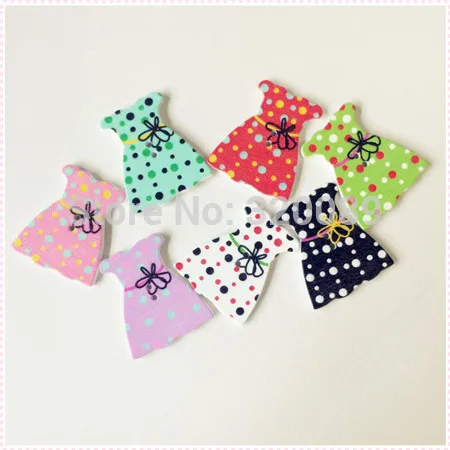 100 шт. декоративные пуговицы для скрапбукинга | Дом и сад