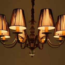 Ретро Лофт Утюг подвесной светильник E14 железа Droplight расти Бронзовый подвесные светильники лампа светильник