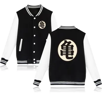 

Euro Size Dragon Ball Jacket Hoodies Men 2019 Casual Clothes Dragon Ball Mens Slim Fit Cosplay Baseball Uniform Jacket 3xl
