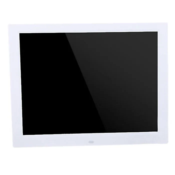 

15" TFT-LCD 1024x768 HD Clock Digital Photo Frame MP3 MP4Movie Player with the remote office (white)