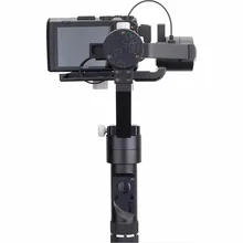 Zhiyun кран м 3 оси стабилизатор Gimbal для спортивных камер смартфонов Sony черная магия DC для LUMIX DMC беззеркальных камер