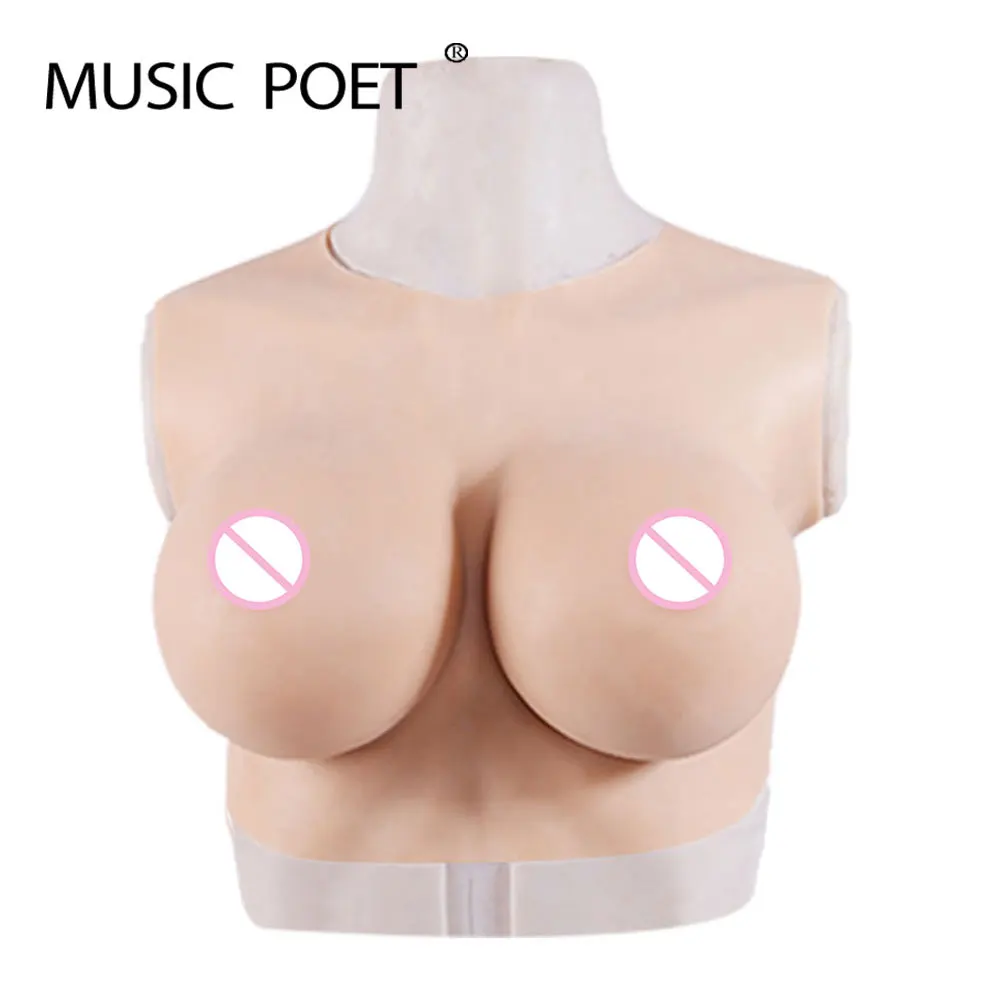 

G High quality Silicone breast form for crossdresser Crossdressing props realistic boob breast enhancer tit drag queen shemale