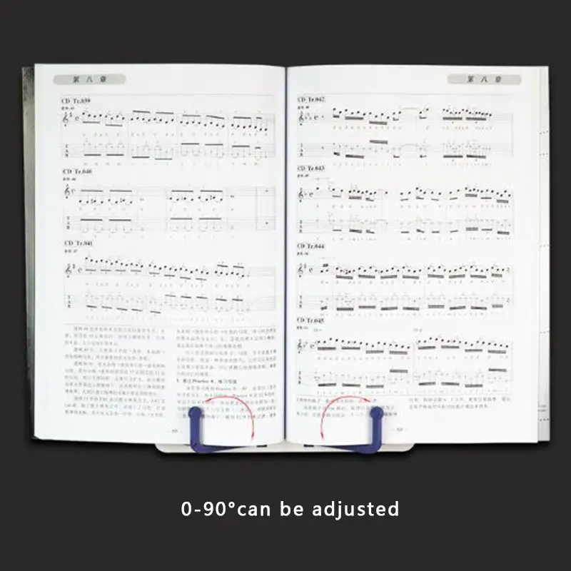 

Portable music stand Hand volume Chin piano Piano Desktop Reading Rack IPAD Flat rack Instrument Music stand