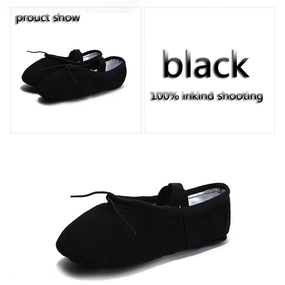 kids black ballet shoes