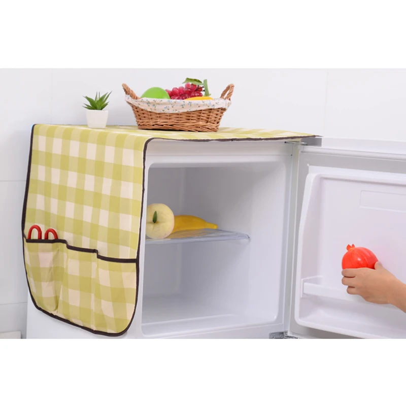 Водонепроницаемый пылезащитный чехол для холодильника с Бытовая сумка для хранения пылезащитный плед холодильник защитный чехол Sundry для стиральной машины