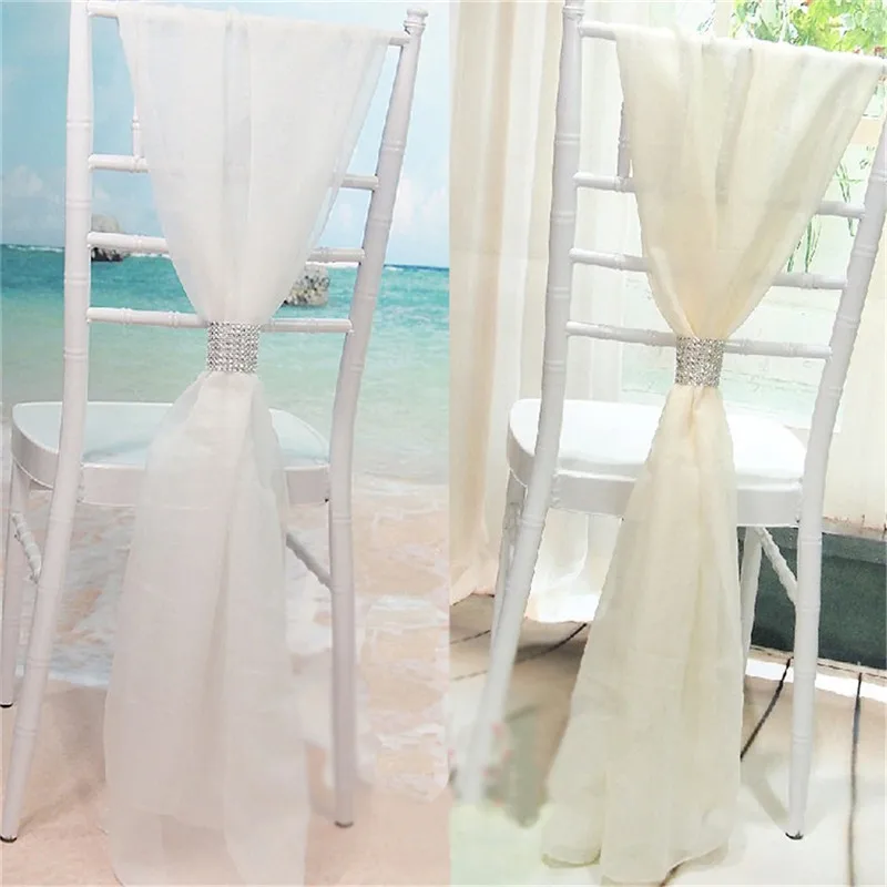 New Chair Cover Fluffy Tutu Chair Skirt Bridal Shower Wedding Baby Shower Decoration Long Tulle High Chair Skirt PT69 (4)