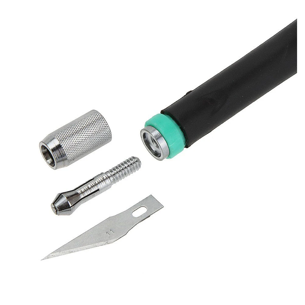 Pro'sKit PD-395A, 30 шт., многофункциональный набор, набор ножей для хобби, набор ножей для резьбы по дереву, набор инструментов