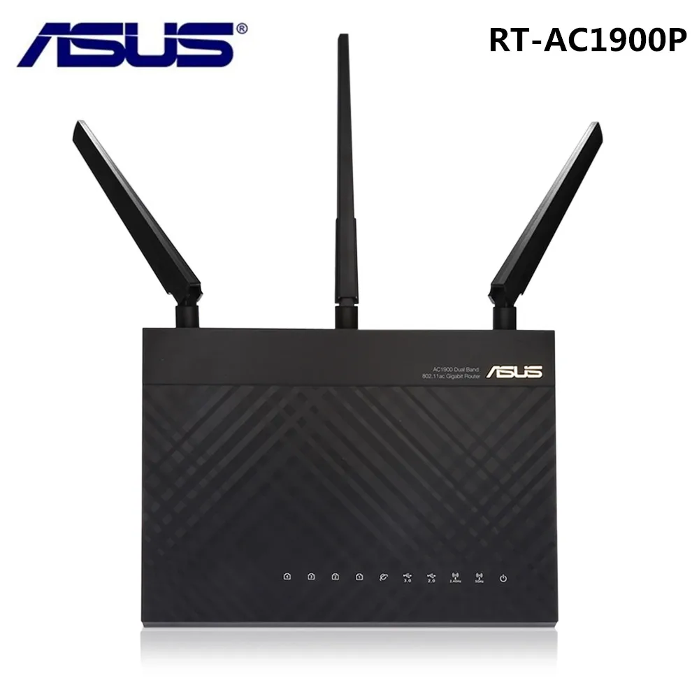 

ASUS RT-AC1900P Wireless Router 1900Mbps 1.4GHz Dual-Band WiFi Router 256MB RAM With 4 Antennas WiFi Repeater