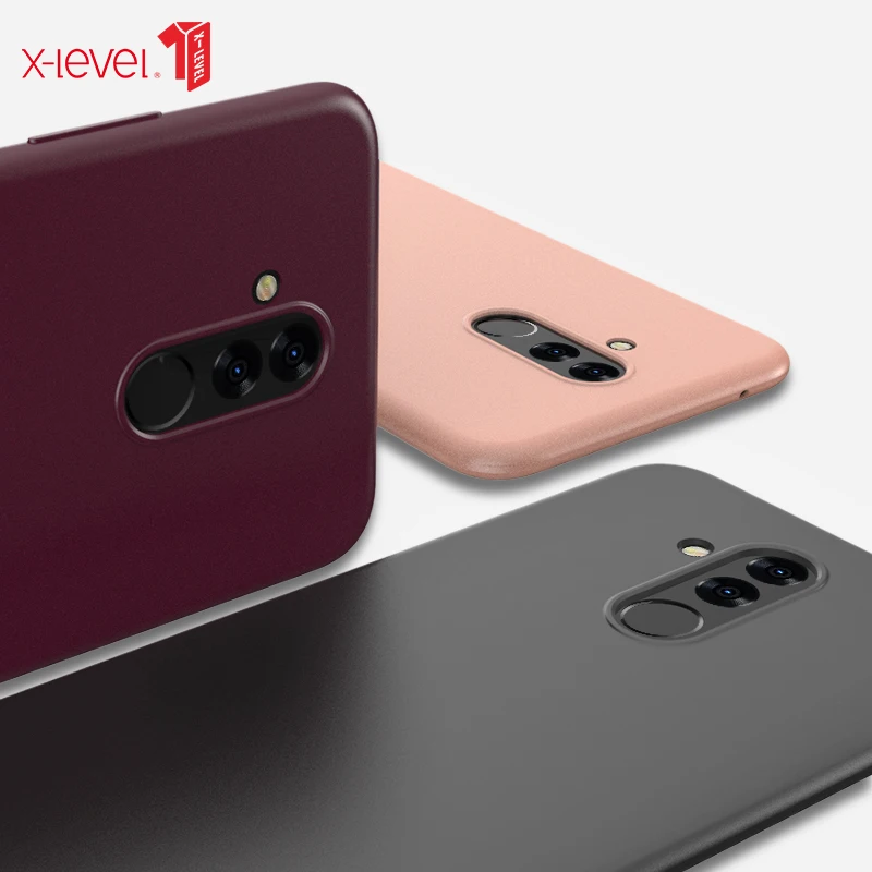 

X-Level For Huawei Mate 20 Lite Case Soft TPU Silicone Slim Ultra Thin Matte Touch Protective Back Cover Case For Mate 20 Lite