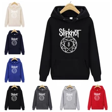 Весенние мужские толстовки с принтом Рок Панк Рок-Группа Slipknot толстовка панк Женская куртка в стиле хип-хоп