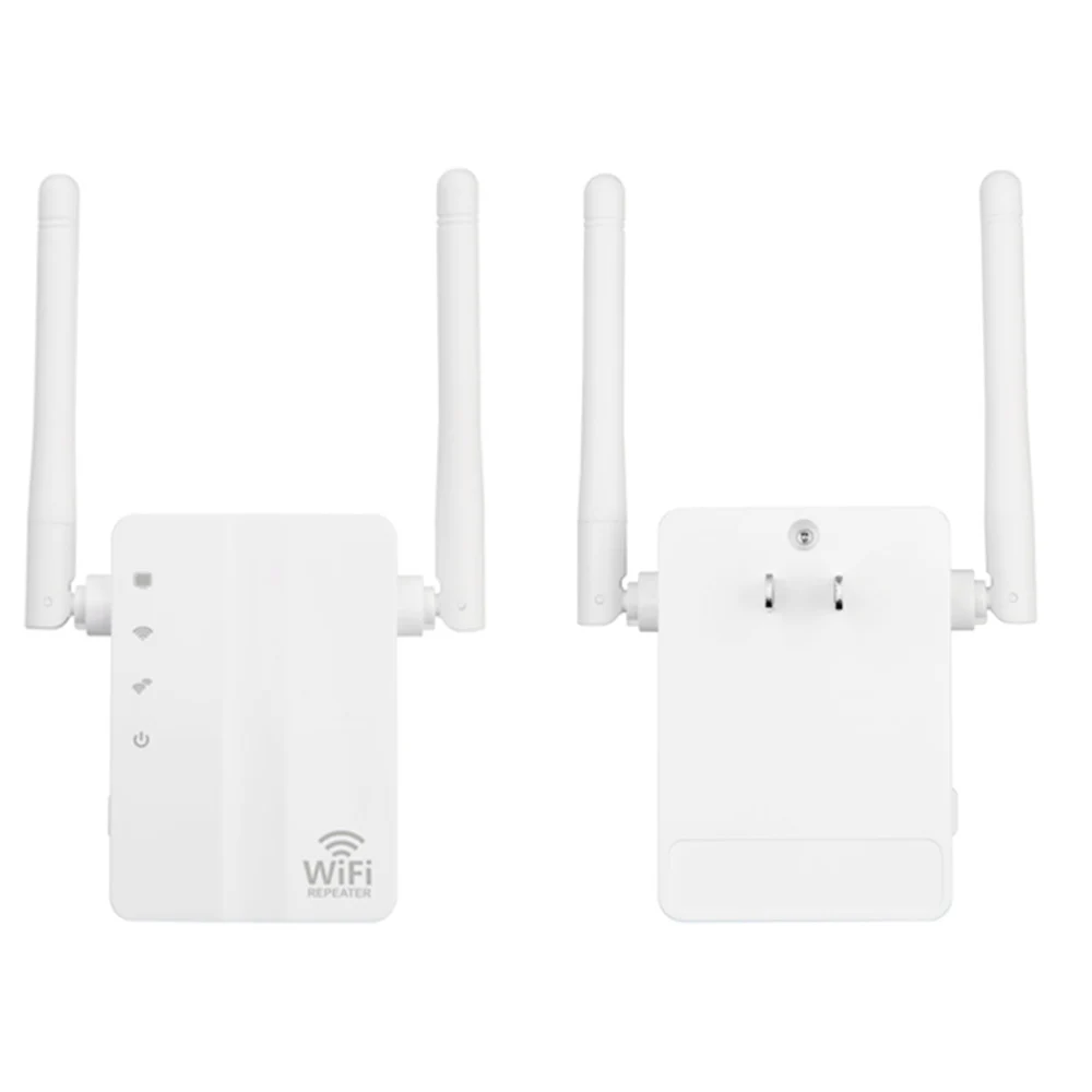 Беспроводной удлинитель сигнала 300 Мбит/с Wi Fi репитер усилитель настенная