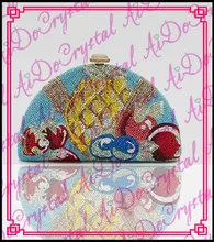 Aidocrystal colorful exotic pattern Western Style famous chinese brand women handbag for girls