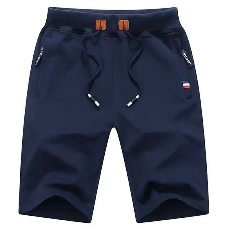 5XL Cotton Summer Shorts Men Soft Sports Shorts Beach Male Short Men Pants Breathable Elastic Waist Plus Size Casual Boardshorts 09