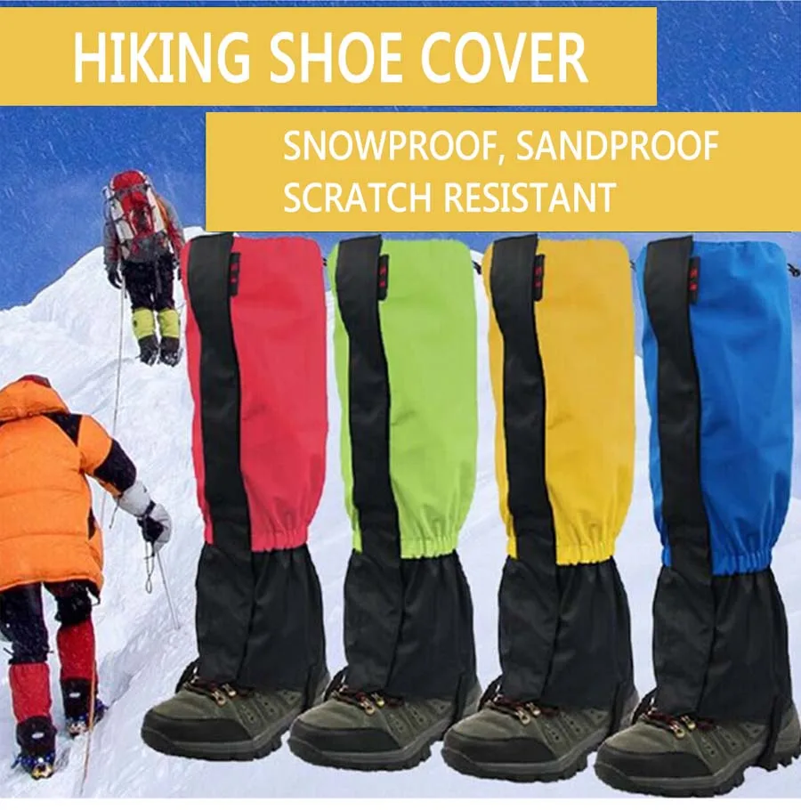 Sunvo водонепроницаемые леггинсы для ног для мужчин и женщин зимние лыжные походные альпинистские ветрозащитные гетры леггинсы бахилы