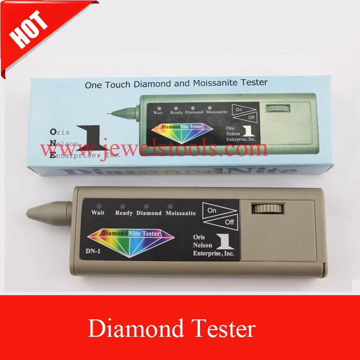 

Free Shipping V2 Portable Diamond Gemstone Jewelry Tester Selector Tool Accurate And Reliable Reading LED Audio + Bag Platform