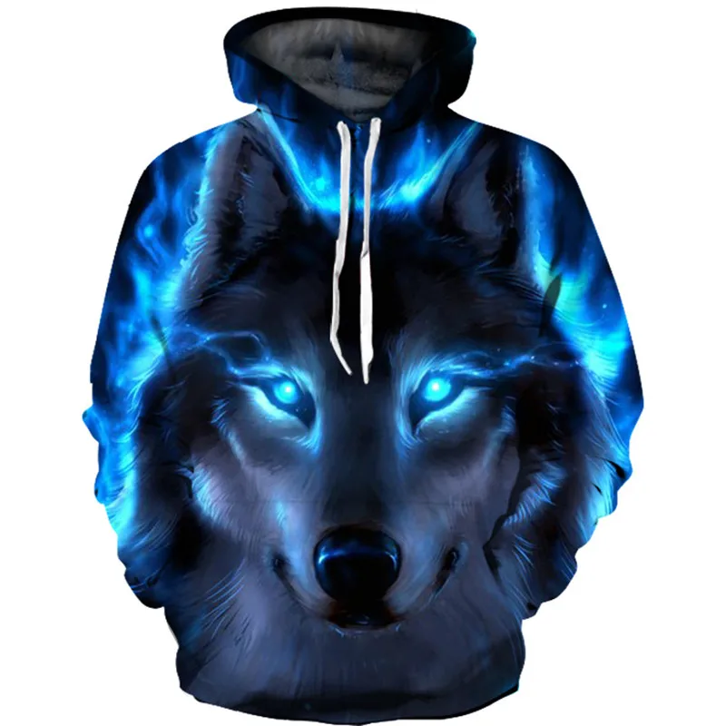 

Kids Hoodies Boys Girls Clothes Wolf Tiger Cat 3D Print Cartoon Children Sweatshirt Pocket Pullover Fortnited Enfant Teen Hooded