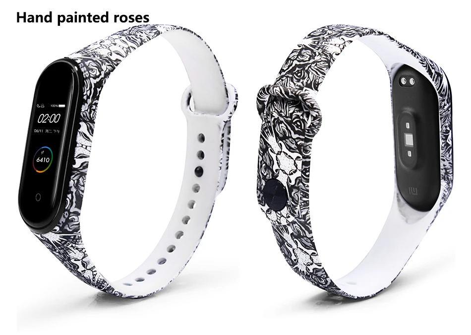 Hand painted roses