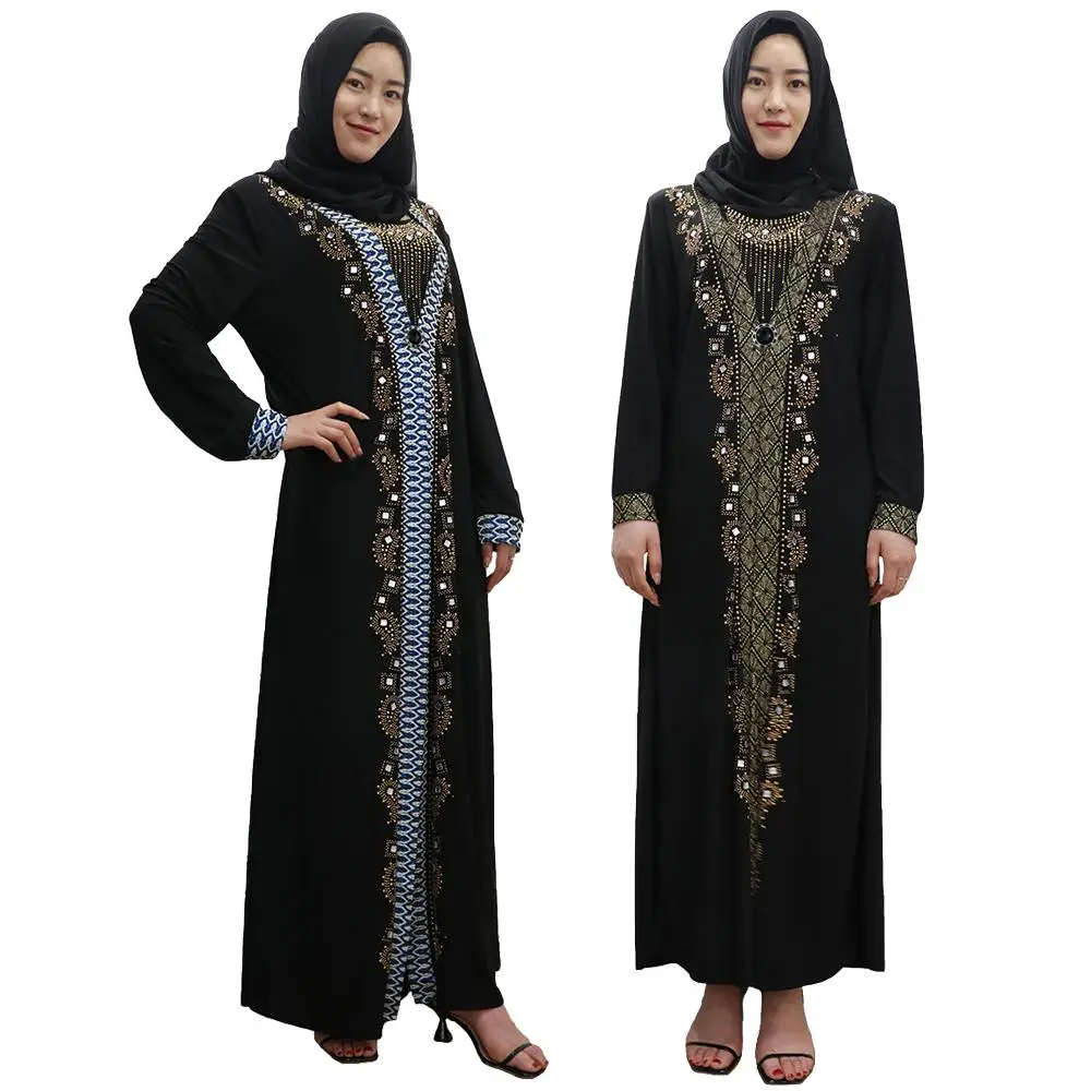Dubai Abaya Women Muslim Long Maxi Dress Prayer Kaftan Jilbab Arab Robe Ramadan Dubai Abaya Women Muslim Long Maxi Dress Prayer Kaftan Jilbab Arab Robe Ramadan