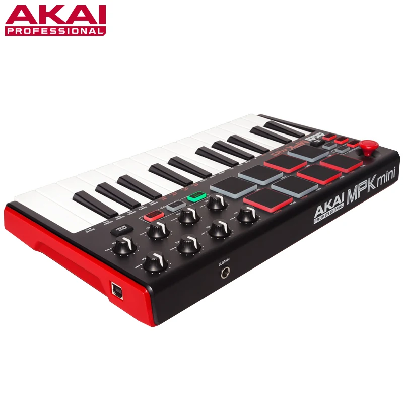AKAI MPK MINI MK2 25 клавиш MIDI контроллер Управление клавиатурой|controller keyboard|controller