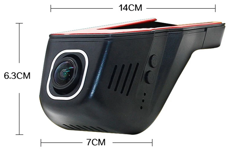 Уникальный 1080 P HD WIFI рекордер автомобиля dvr камера с мобильного телефона app
