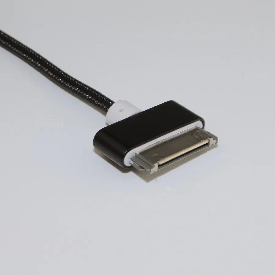 COOLSELL 1,5 м 30pin usb кабель для зарядки и передачи данных для iphone 4S ipad 2/3 красочные Алюминиевые плетеные провода высокого качества