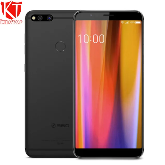 Best Price Original 360 N7 mobile phone 6GB RAM 64GB ROM 5.99" Snapdragon 660 Android8.1 Dual Rear Camera 16+2MP Quick charge 5030mAh Phone