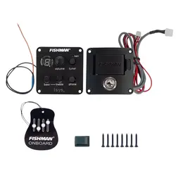 Fishman Isys + Eq адаптеры для акустической гитары клип на звуковое отверстие забрать на бортовой усилитель для гитары аксессуары для гитары
