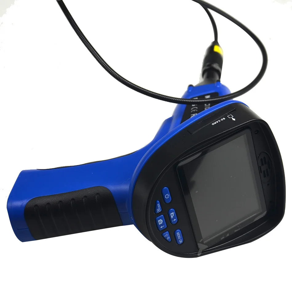  Industrial Endoscope Inspecting Automotive Monitor Borescope 99E 4 LED Lamps 8.5mm LED Camera Car D