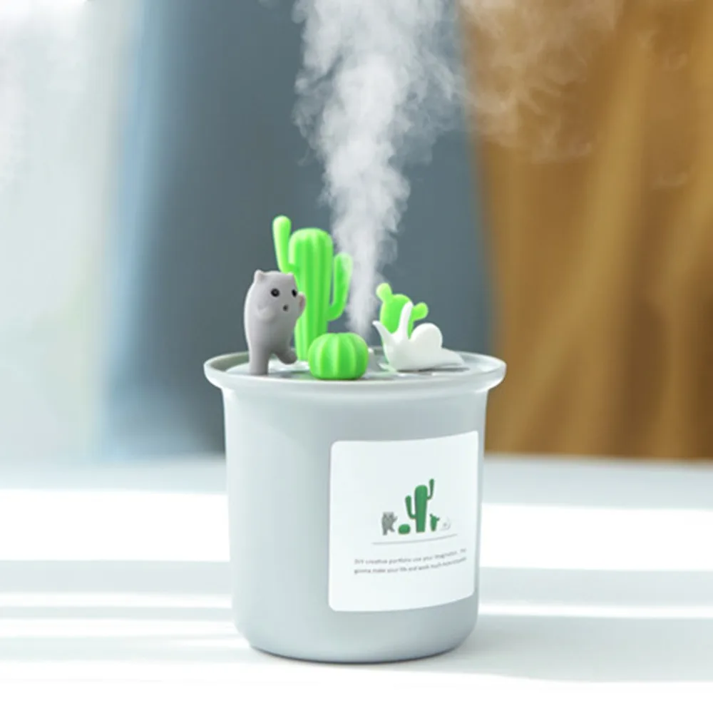 

High Quality 200ml Ultrasonic Air Humidifier Aroma Essential Oil Diffuser for Home Car USB Fogger Mist Maker with LED Night Lamp