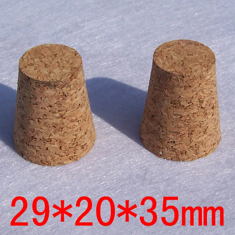 100pcs/lot 29*20*35mm DIY Wish Bottle Stoppers Good Quality Sealing Plug for Glass Bottles Cork Cap/Cork Lid Vial Container |