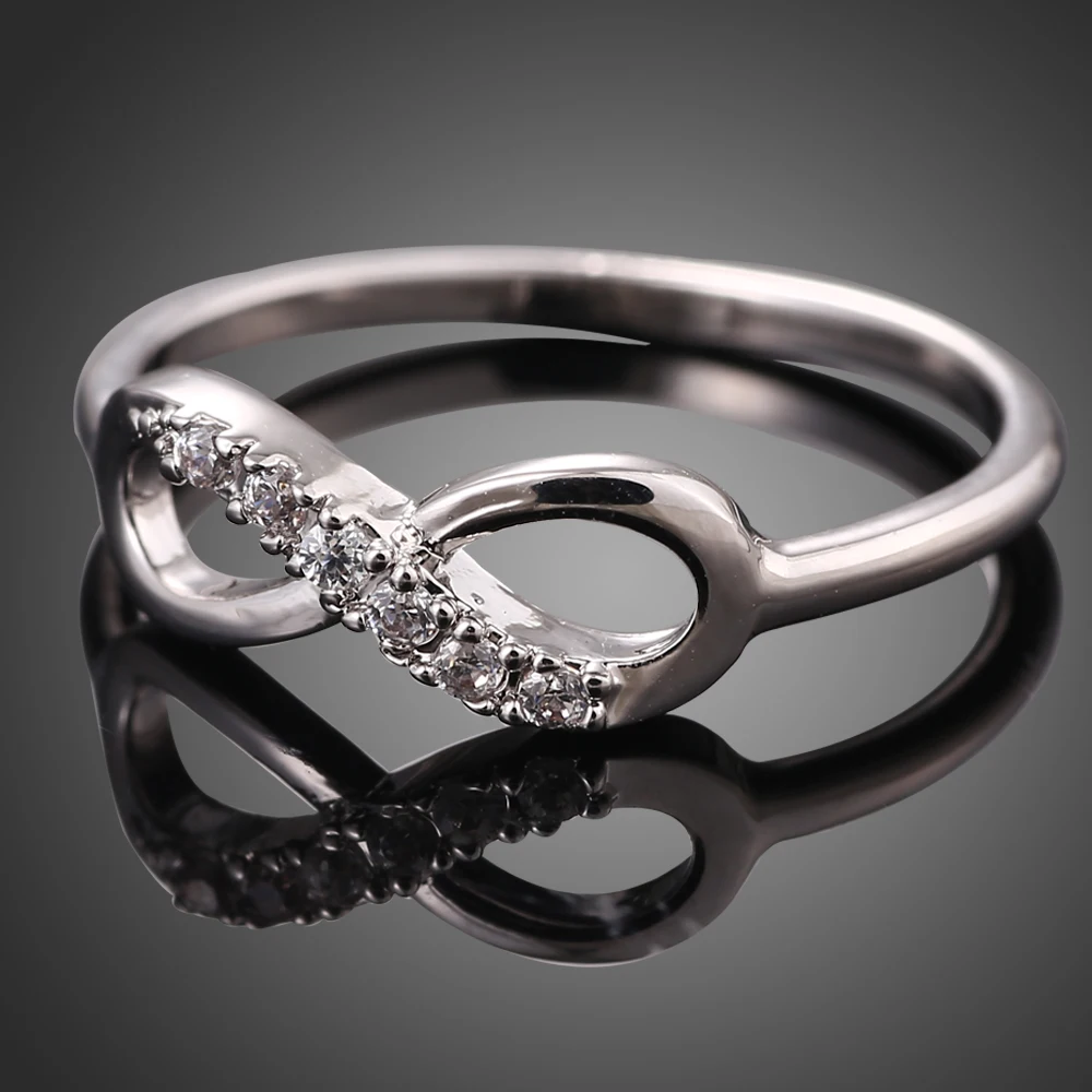 Top Quality Infinity Ring Endless Love Symbol Wholesale Fashion Rings For Women Trendy jewelry