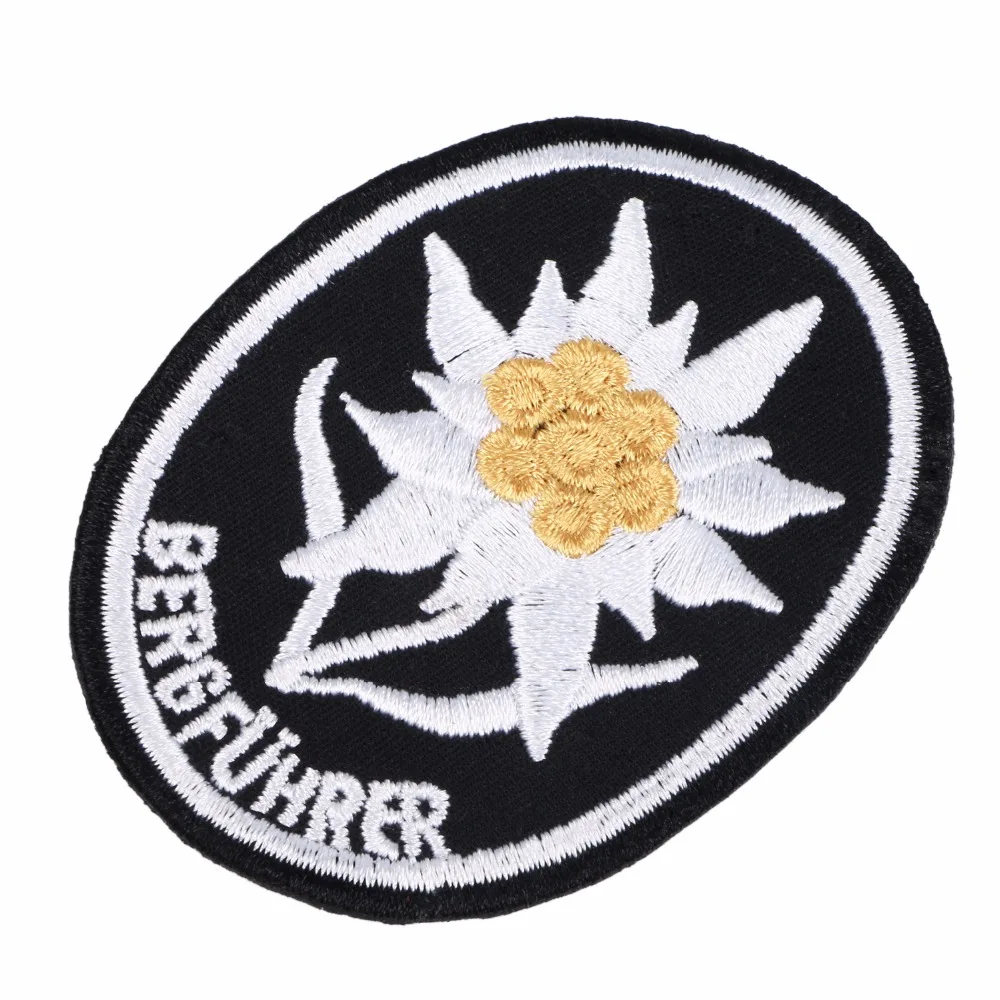 WWII GERMAN MOUNTAIN TROOPS ELITE EDELWEISS SLEEVE PATCH - buy at the ...