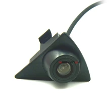 CCD veicolo Auto Vista Frontale Logo Camera per VW Tiguan PASSAT MAGOTAN Marca Mark anteriore Della Macchina Fotografica notte vison PAL/ NTSC