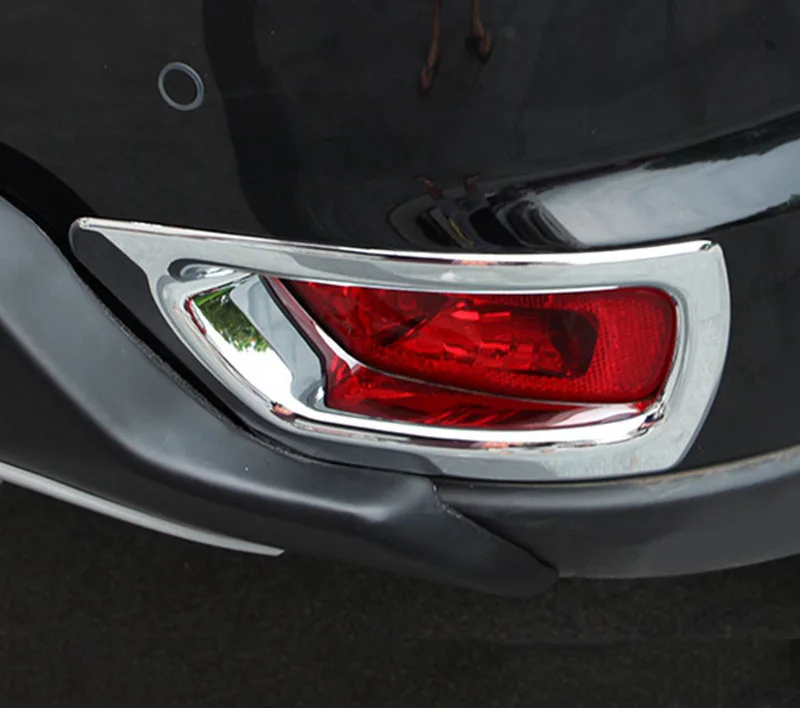 Автомобильный Стайлинг для Dodge Journey JCUV 2013 ABS Хромированная задняя противотуманная фара Крышка лампы отделка задние каркасы фонарей украшение