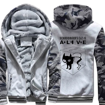 

Schrodinger's Catis coats sweatshirt harajuku autumn winter brand tracksuits man's streetwear wool liner jackets 2019 hoodies